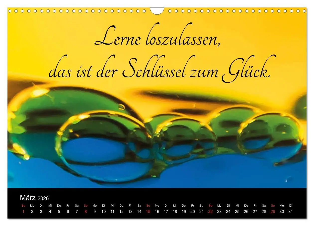 Bild: 9783457971451 | Mit Sprüchen und Weisheiten durch´s Jahr (Wandkalender 2026 DIN A3...