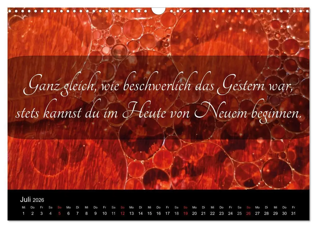 Bild: 9783457971451 | Mit Sprüchen und Weisheiten durch´s Jahr (Wandkalender 2026 DIN A3...
