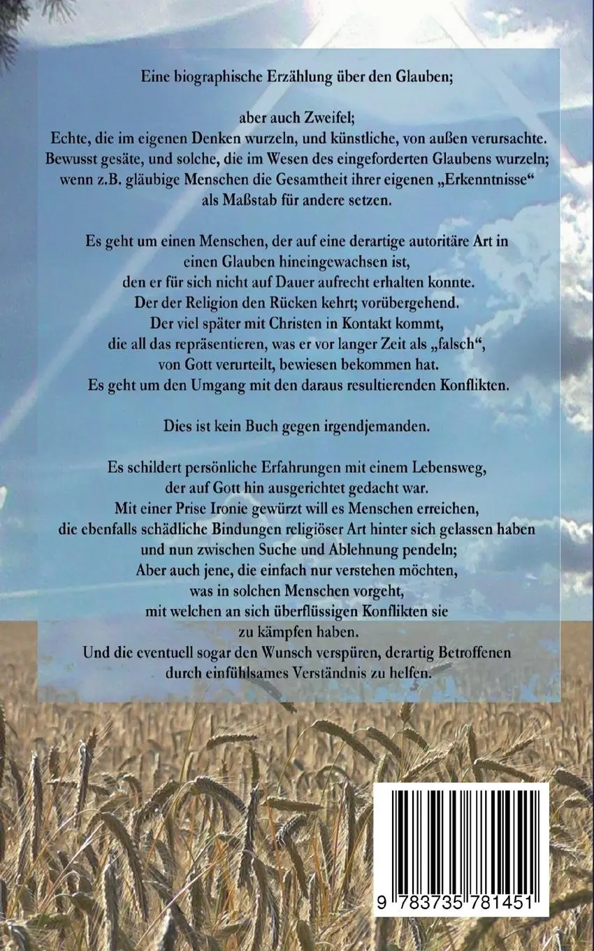 Rückseite: 9783735781451 | Der sein Verlies verließ... | und sich im Nebel fand | Stövesandt