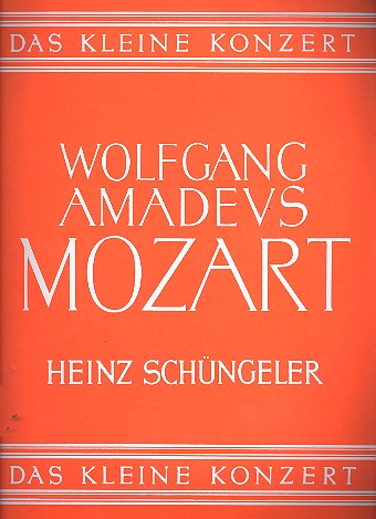 Cover: 9790204401451 | Kleines Concert | Wolfgang Amadeus Mozart | Buch | EAN 9790204401451