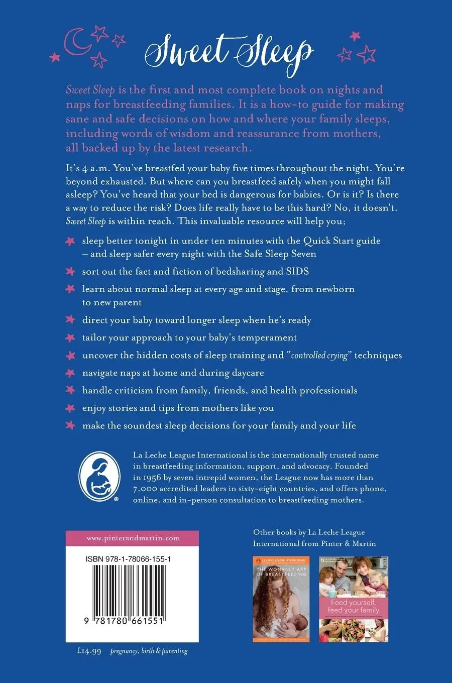Rückseite: 9781780661551 | Sweet Sleep | La Leche League International | Taschenbuch | Englisch