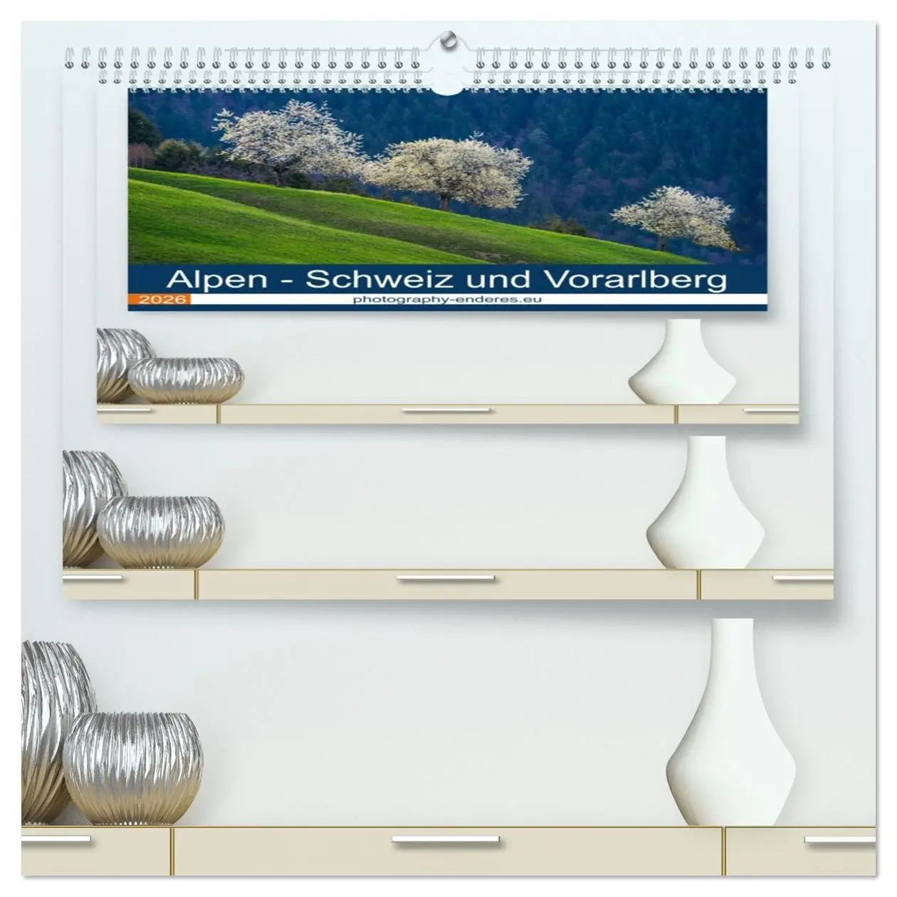 Cover: 9783457651551 | Alpen - Schweiz und Vorarlberg (hochwertiger Premium Wandkalender...