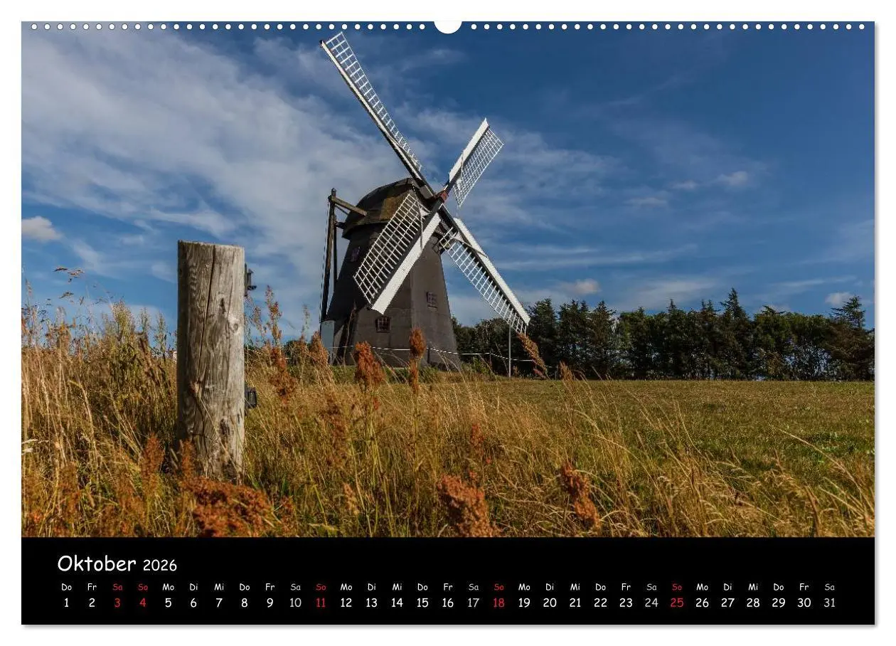 Bild: 9783516121551 | Unterwegs in Dänemark (Wandkalender 2026 DIN A2 quer), CALVENDO...