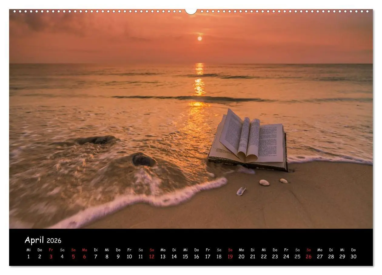 Bild: 9783516121551 | Unterwegs in Dänemark (Wandkalender 2026 DIN A2 quer), CALVENDO...