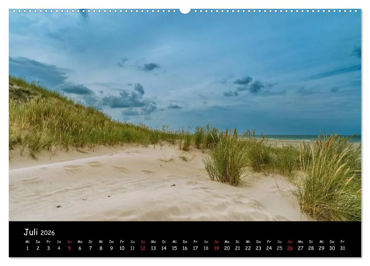 Bild: 9783516121551 | Unterwegs in Dänemark (Wandkalender 2026 DIN A2 quer), CALVENDO...