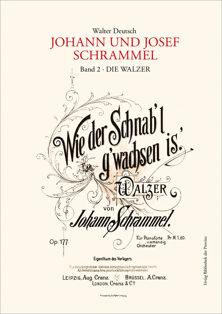 Cover: 9783991261551 | Die Kompositionen der Brüder Johann und Josef Schrammel / Band 2:...
