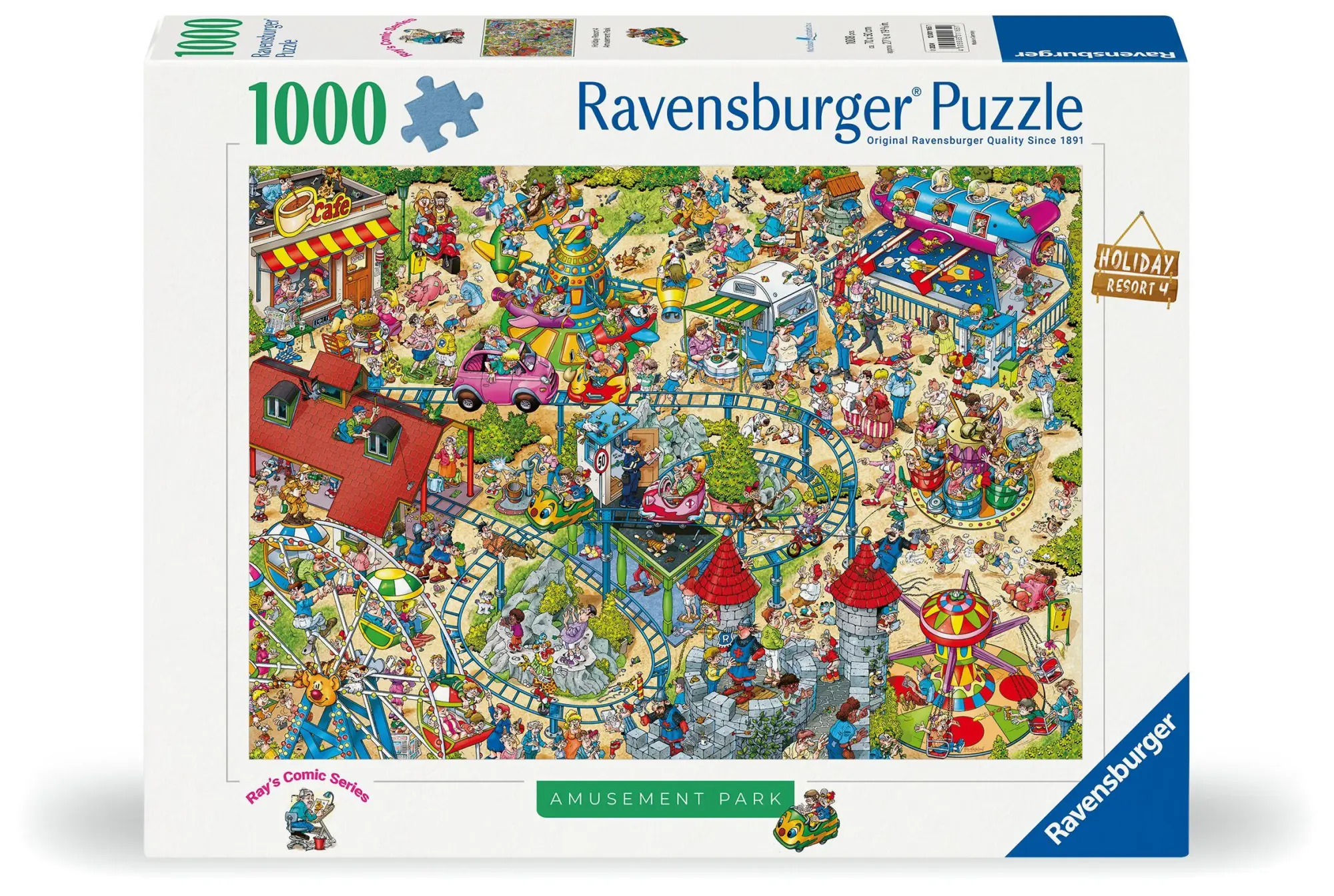 Cover: 4005555011651 | Erwachsenenpuzzle 1000 Teile - Ray Nicholson - Amusement Park | Spiel