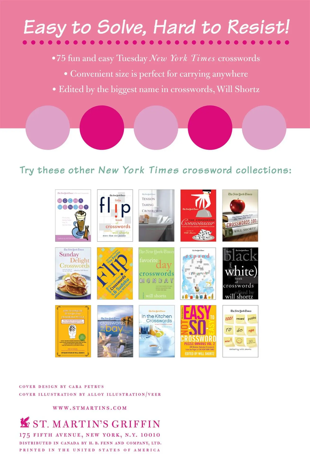 Rückseite: 9780312541651 | The New York Times Coffee and Crosswords | Will Shortz | Taschenbuch