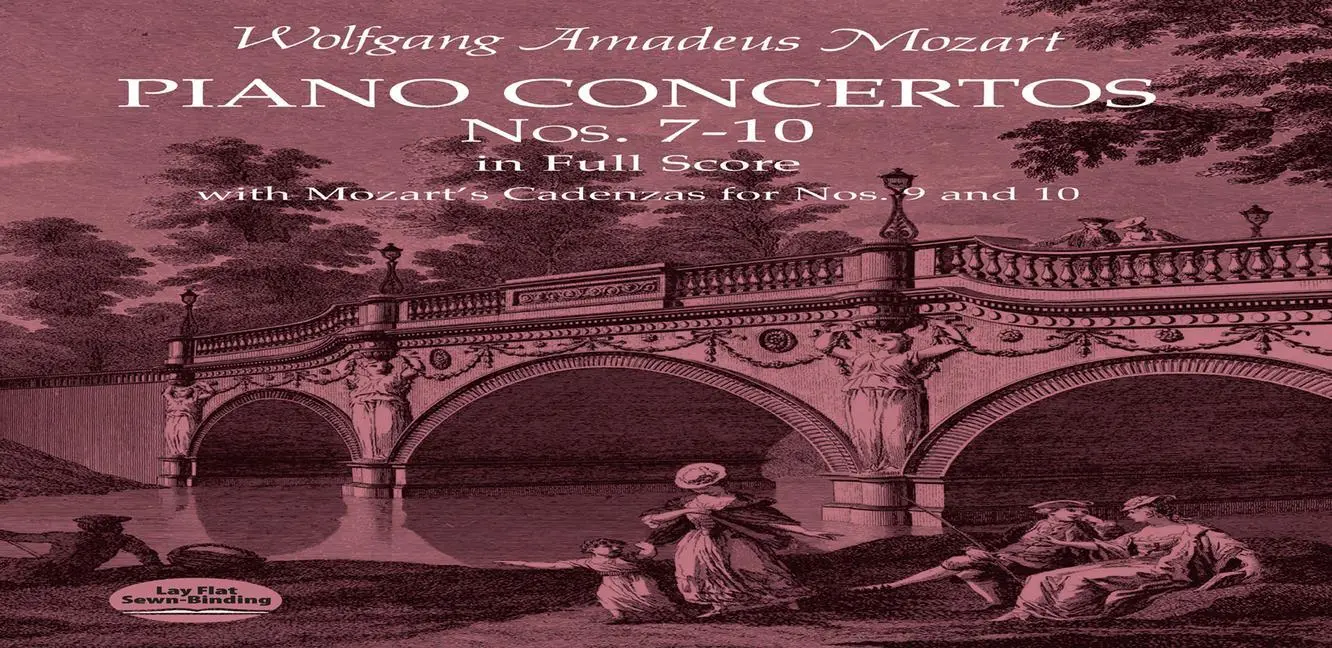 Cover: 9780486411651 | Piano Concertos Nos. 7-10 in Full Score | With Mozart's Cadenzas