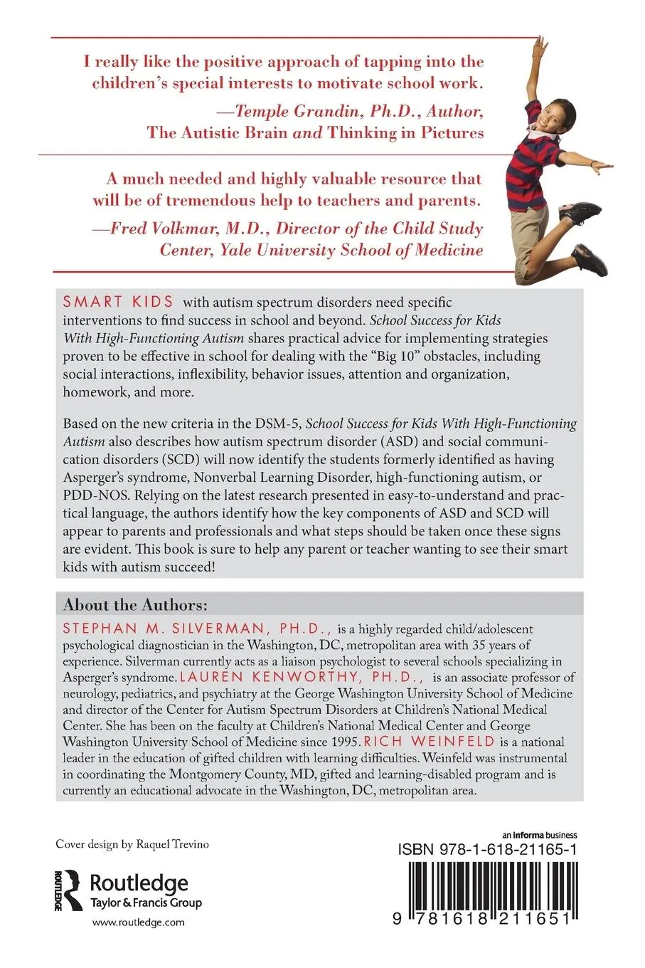 Rückseite: 9781618211651 | School Success for Kids With High-Functioning Autism | Taschenbuch