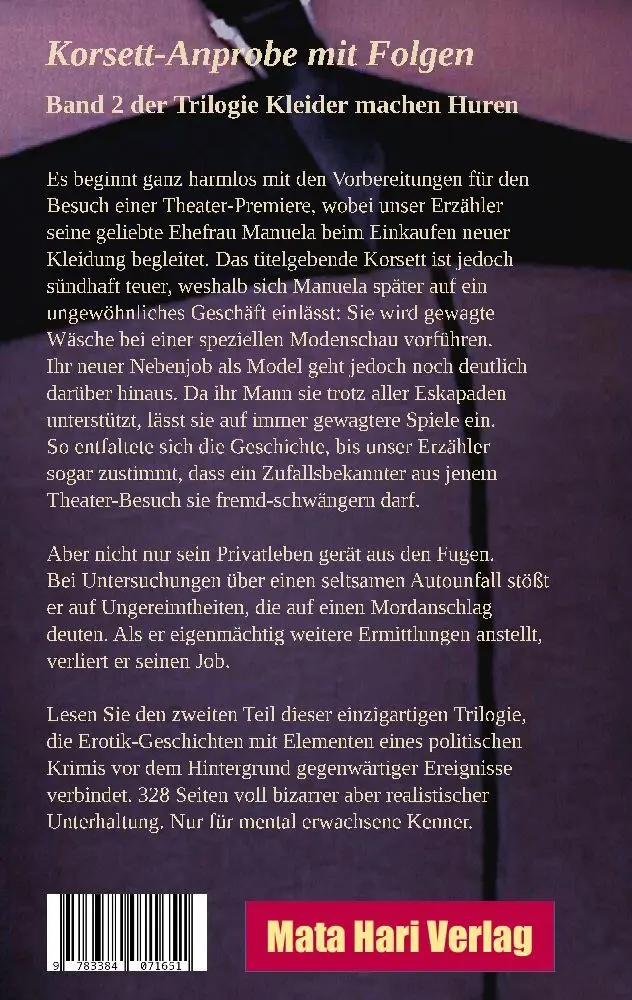 Bild: 9783384071651 | Korsett-Anprobe mit Folgen | Kleider machen Huren - Trilogie, Band 2