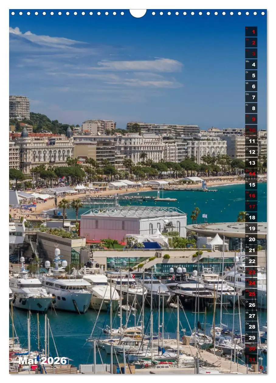 Bild: 9783516421651 | CÔTE D'AZUR Idyllische Orte (Wandkalender 2026 DIN A3 hoch),...