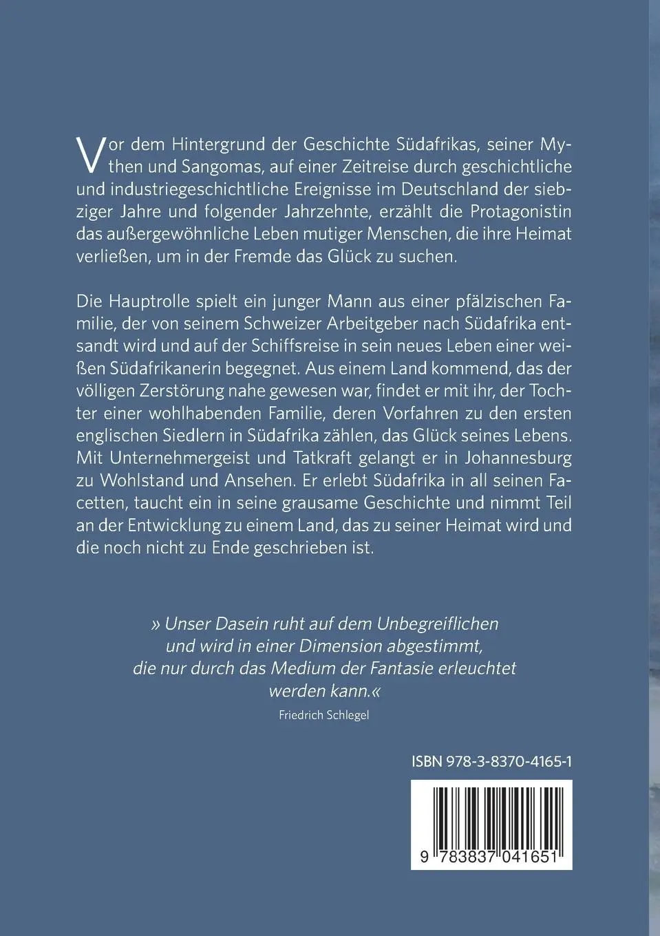 Rückseite: 9783837041651 | Die andere Seite des Mondes | Rosemarie Mehrle | Taschenbuch | 440 S.