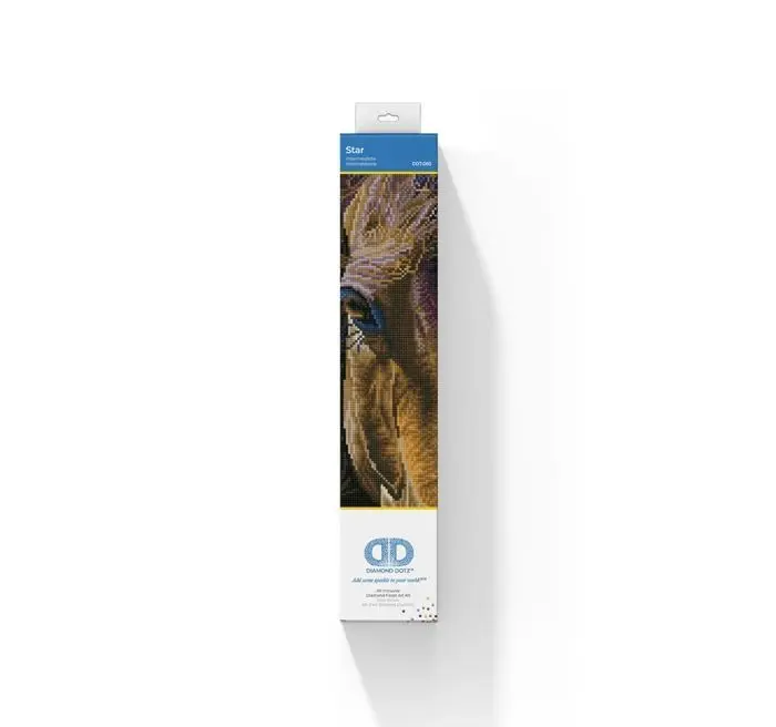 Bild: 4895225921751 | DIAMOND DOTZ - Diamond Painting Pferd braun | Kit (Bastelset) | 2025
