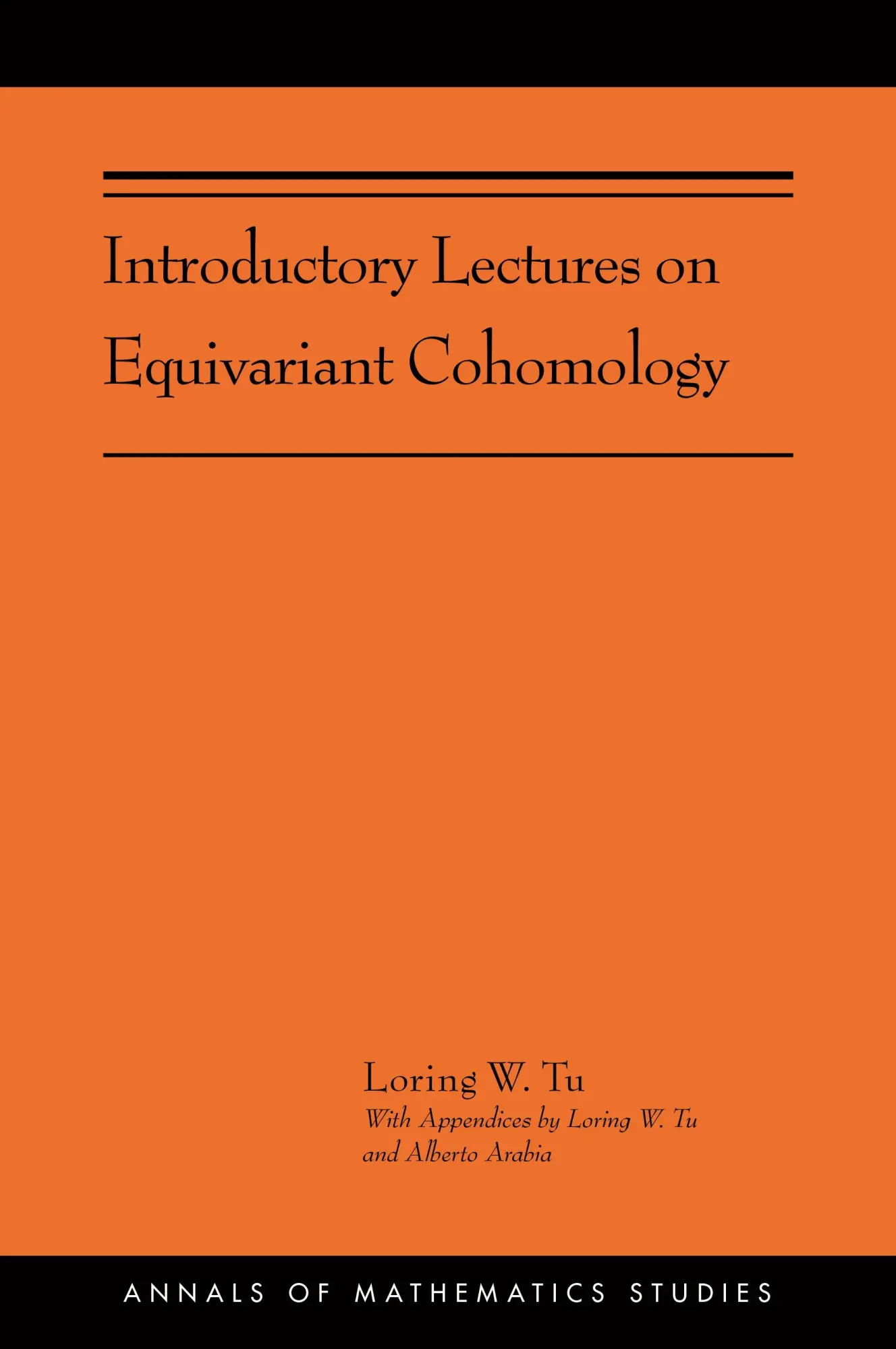 Cover: 9780691191751 | Introductory Lectures on Equivariant Cohomology | Loring W Tu | Buch