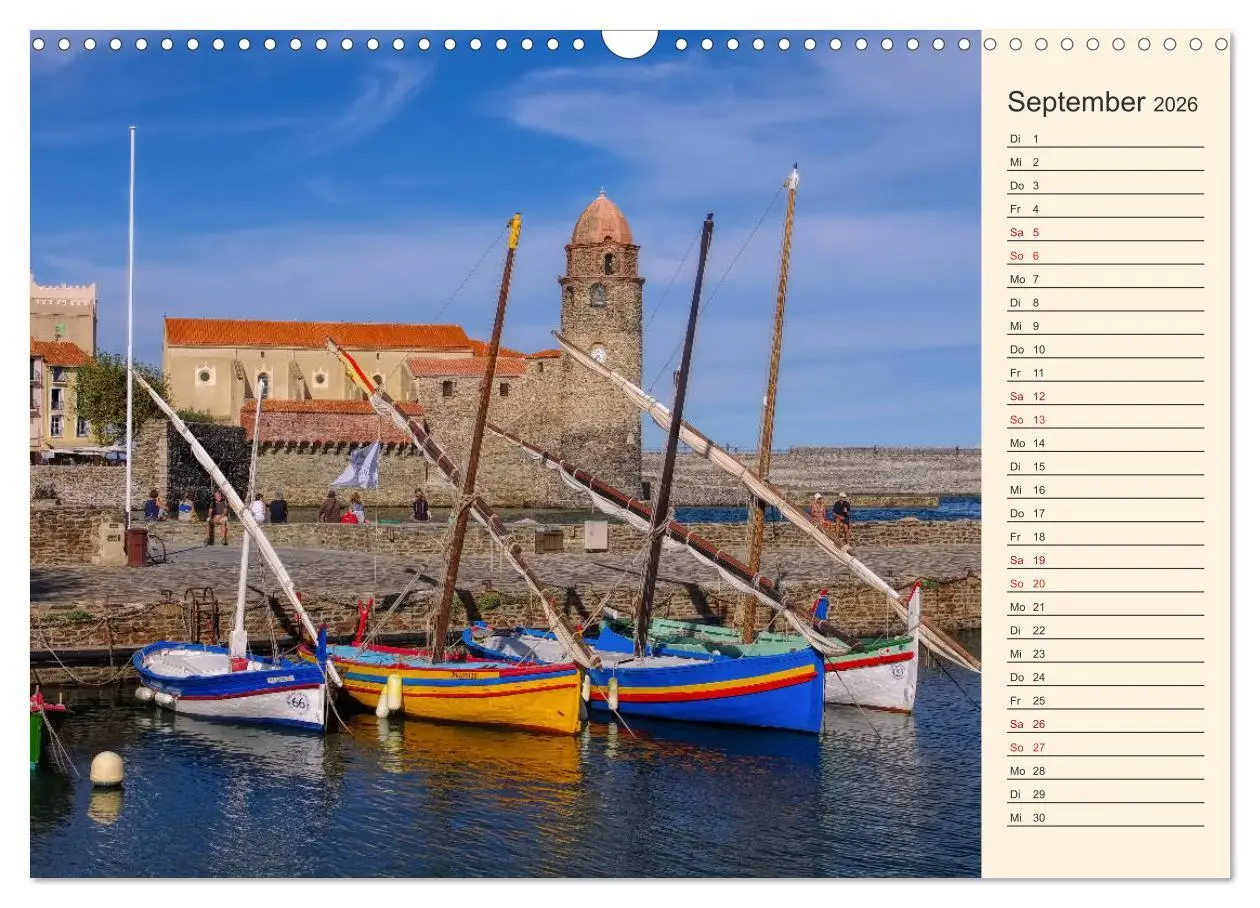 Bild: 9783457871751 | Collioure - Perle der Cote Vermeille (Wandkalender 2026 DIN A3...