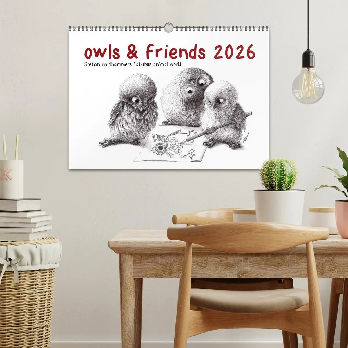 Bild: 9783516581751 | owls &amp; friends 2026 (Wall Calendar 2026 DIN A3 landscape), CALVENDO...