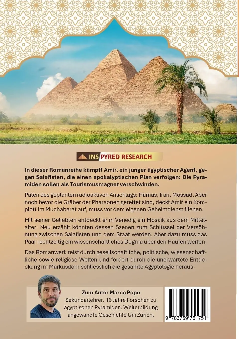 Rückseite: 9783759751751 | Khalas | Alexandria - Wiege des Wissens | Marcel Pope | Taschenbuch