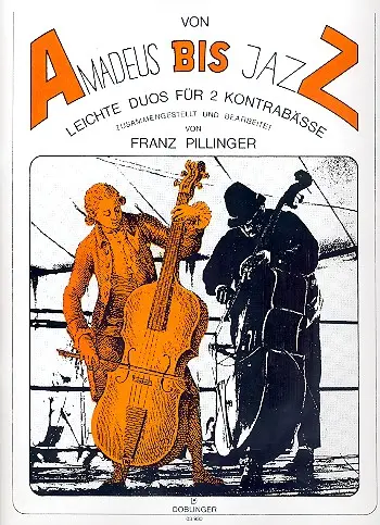 Von Amadeus bis Jazz leichte Duos für 2 Kontrabässe Spielpartitur