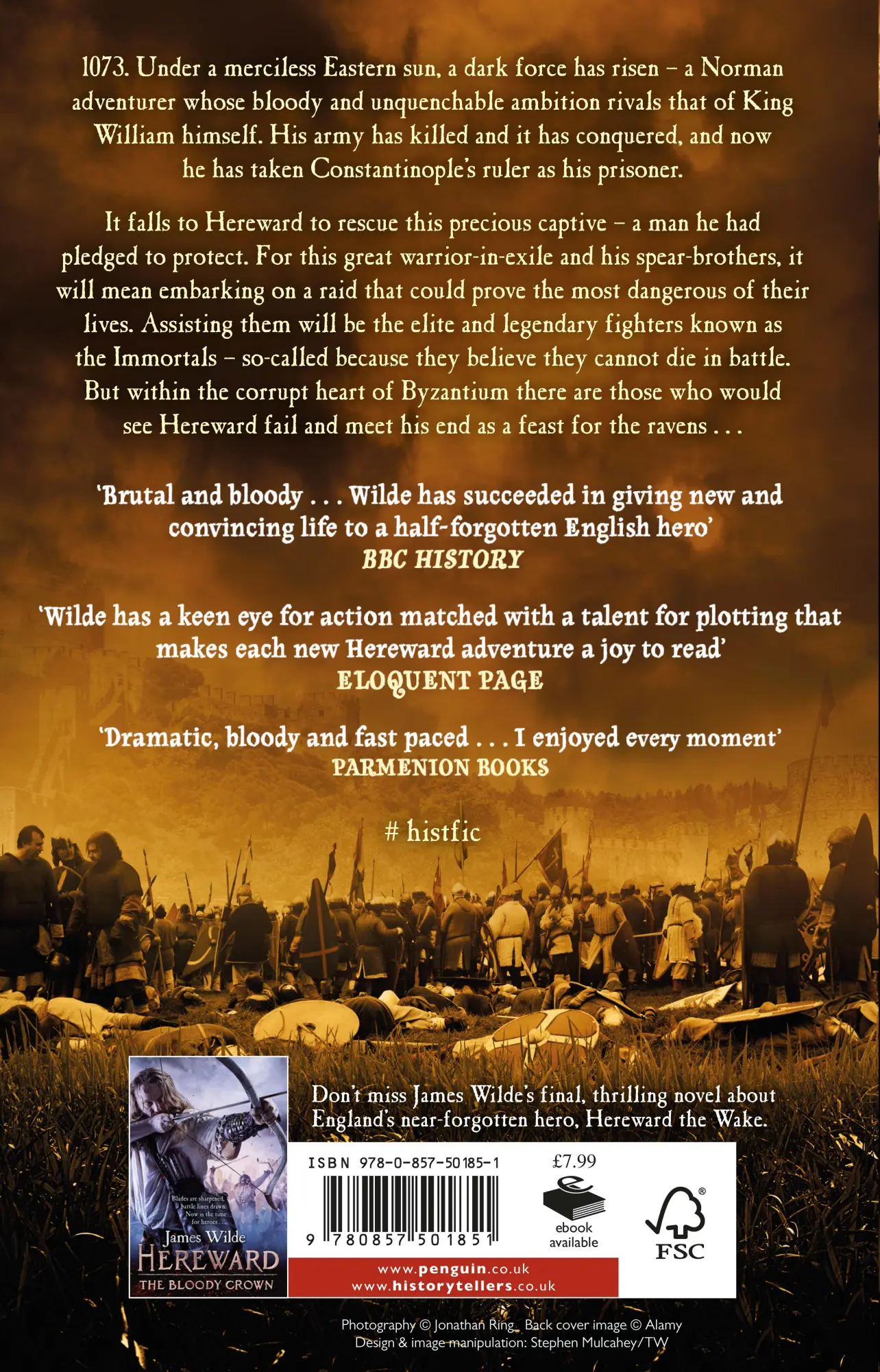 Cover: 9780857501851 | Hereward: The Immortals | James Wilde | Taschenbuch | Englisch | 2016