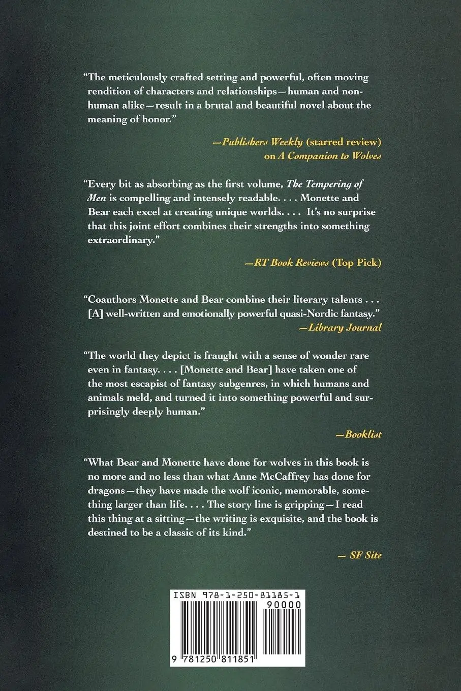 Rückseite: 9781250811851 | Apprentice to Elves | Elizabeth Bear | Taschenbuch | Englisch | 2015