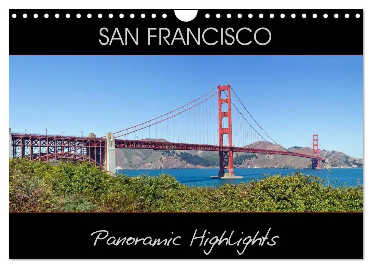 Cover: 9783594171851 | SAN FRANCISCO Panoramic Highlights (Wall Calendar 2027 DIN A4...