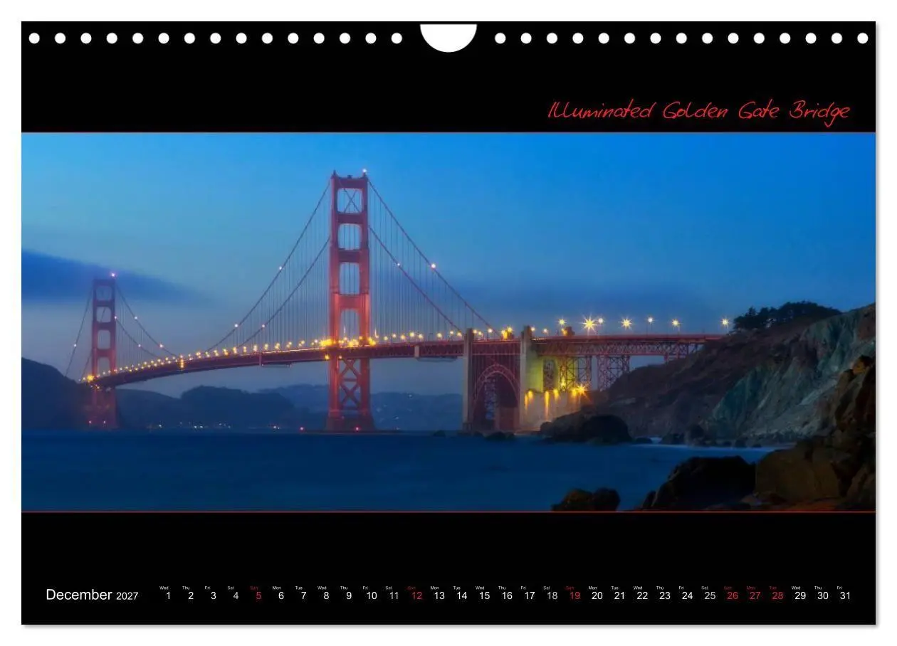 Bild: 9783594171851 | SAN FRANCISCO Panoramic Highlights (Wall Calendar 2027 DIN A4...