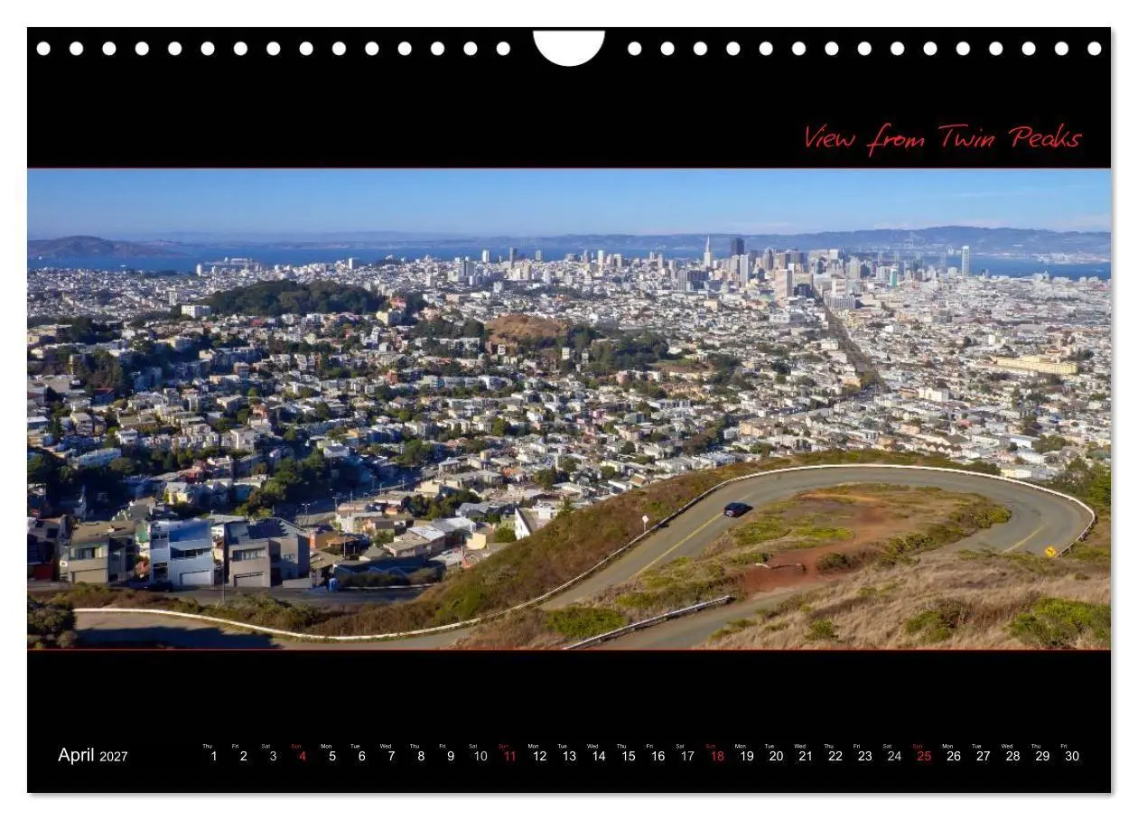 Bild: 9783594171851 | SAN FRANCISCO Panoramic Highlights (Wall Calendar 2027 DIN A4...