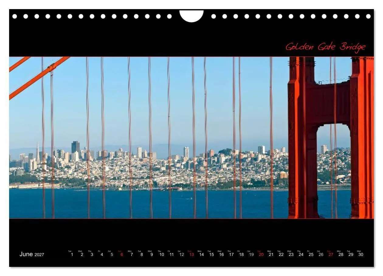 Bild: 9783594171851 | SAN FRANCISCO Panoramic Highlights (Wall Calendar 2027 DIN A4...