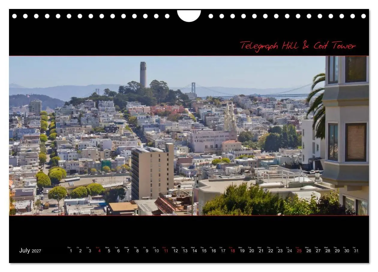 Bild: 9783594171851 | SAN FRANCISCO Panoramic Highlights (Wall Calendar 2027 DIN A4...