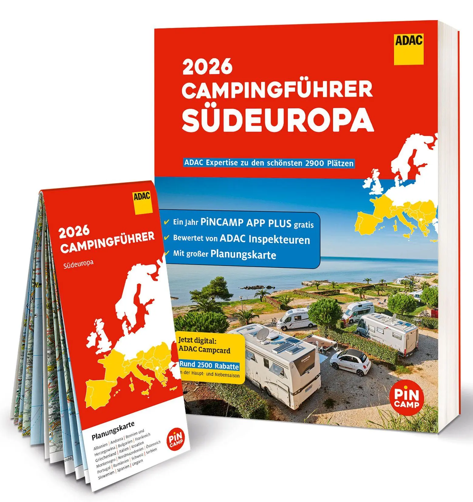 Cover: 9783986451851 | ADAC Campingführer Südeuropa 2026 | Taschenbuch | 1232 S. | Deutsch