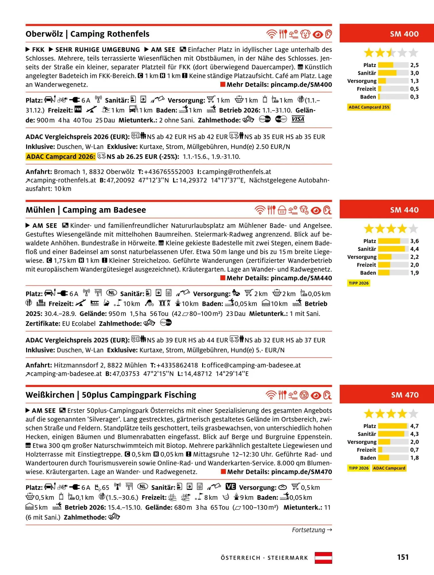 Bild: 9783986451851 | ADAC Campingführer Südeuropa 2026 | Taschenbuch | 1232 S. | Deutsch