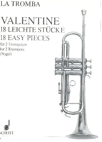Cover: 9790001101851 | Leichte Stucke(18) | Robert Valentine | Buch | Schott Music