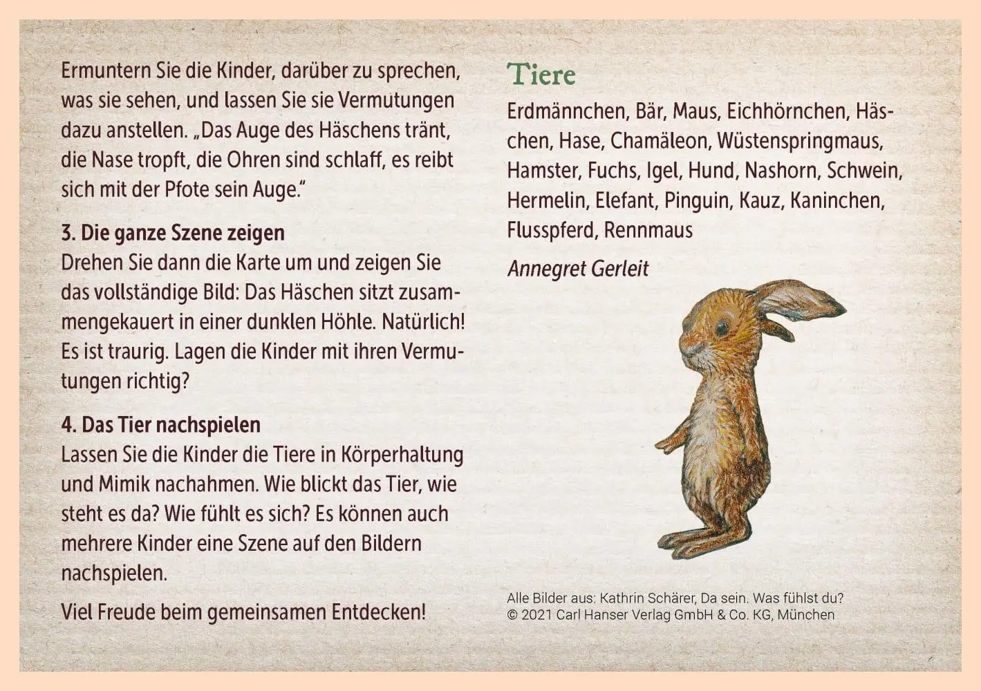 Bild: 4260694921951 | Da sein. Was fühlst du? | Kathrin Schärer | Box | 32 S. | Deutsch