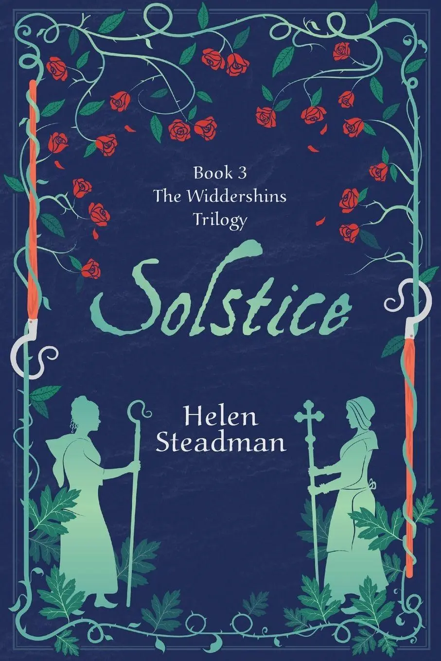 Cover: 9781915421951 | Solstice | Large Print Newcastle witch trials historical fiction