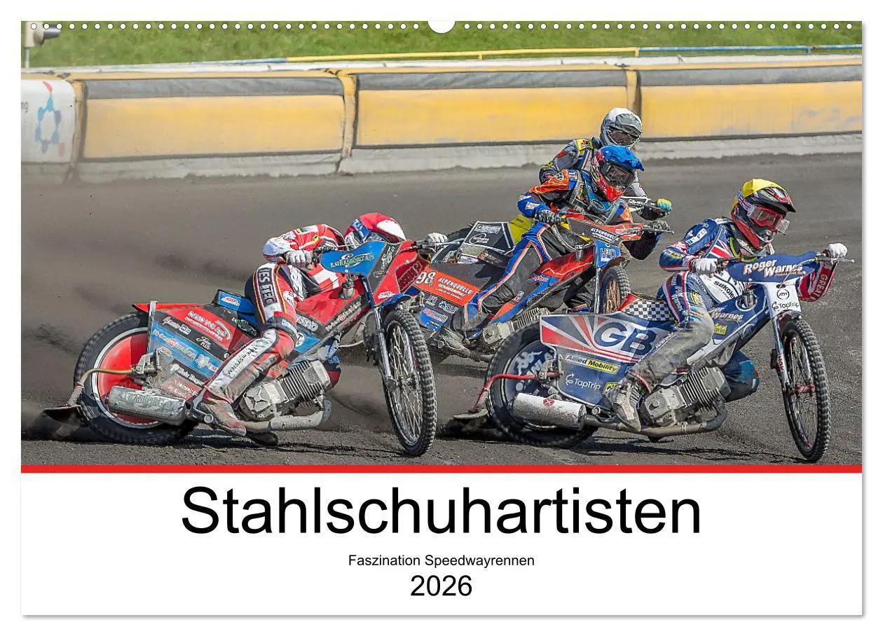 Cover: 9783457611951 | Stahlschuhartisten (Wandkalender 2026 DIN A2 quer), CALVENDO...