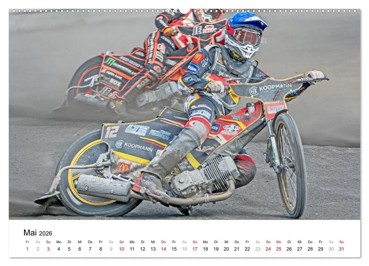 Bild: 9783457611951 | Stahlschuhartisten (Wandkalender 2026 DIN A2 quer), CALVENDO...