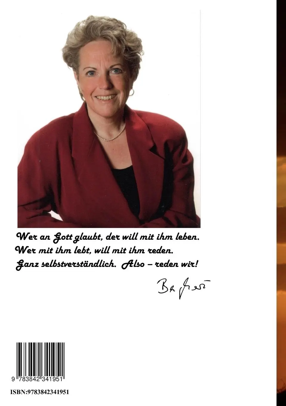 Rückseite: 9783842341951 | Vor Gott gebracht | Gebets-Meditationen für Senioren | Bagheri | Buch