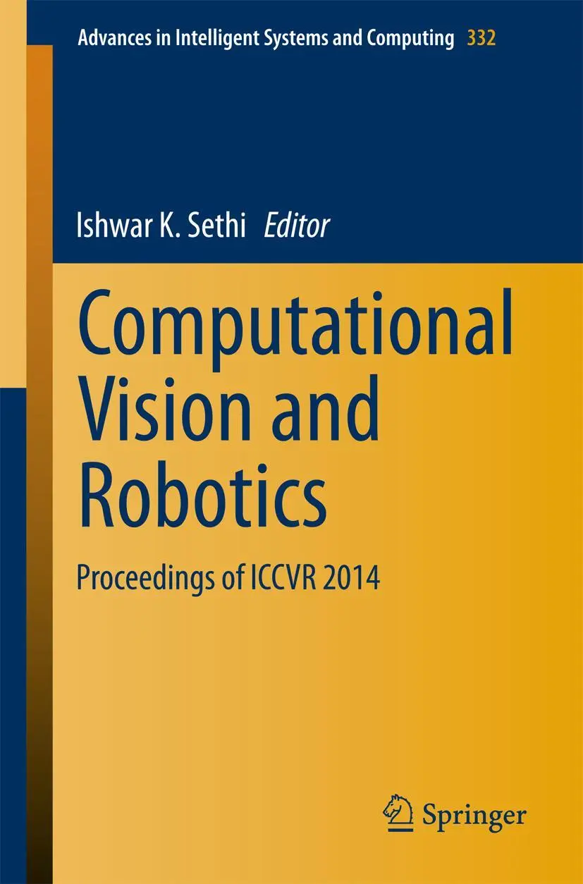 Cover: 9788132221951 | Computational Vision and Robotics | Proceedings of ICCVR 2014 | Sethi