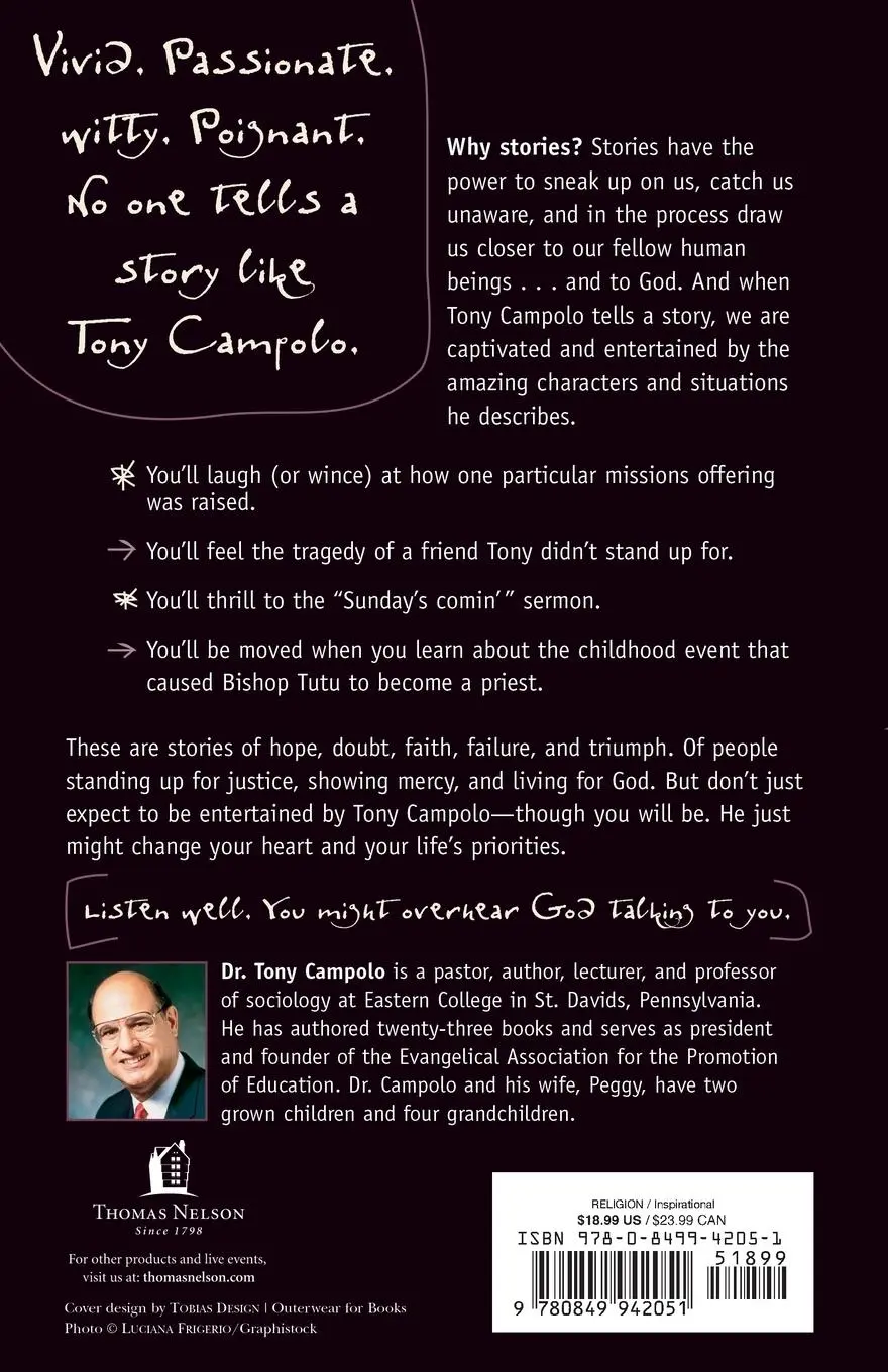 Rückseite: 9780849942051 | Let Me Tell You a Story | Tony Campolo | Taschenbuch | Englisch | 2000