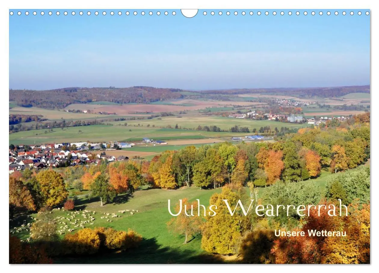 Cover: 9783457982051 | Die Wetterau mit Mundart-Statements (Wandkalender 2026 DIN A3...