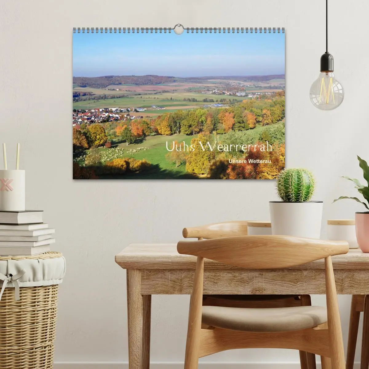 Bild: 9783457982051 | Die Wetterau mit Mundart-Statements (Wandkalender 2026 DIN A3...