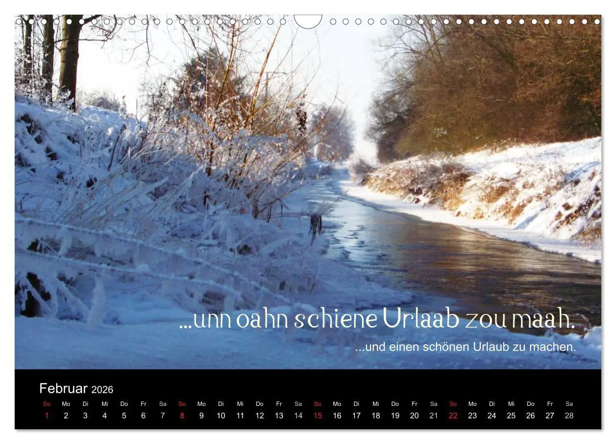 Bild: 9783457982051 | Die Wetterau mit Mundart-Statements (Wandkalender 2026 DIN A3...