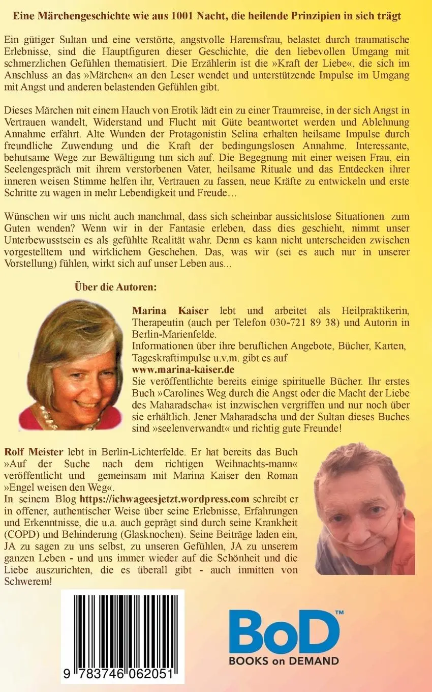 Rückseite: 9783746062051 | Wenn Angst und Liebe sich umarmen | Marina Kaiser (u. a.) | Buch