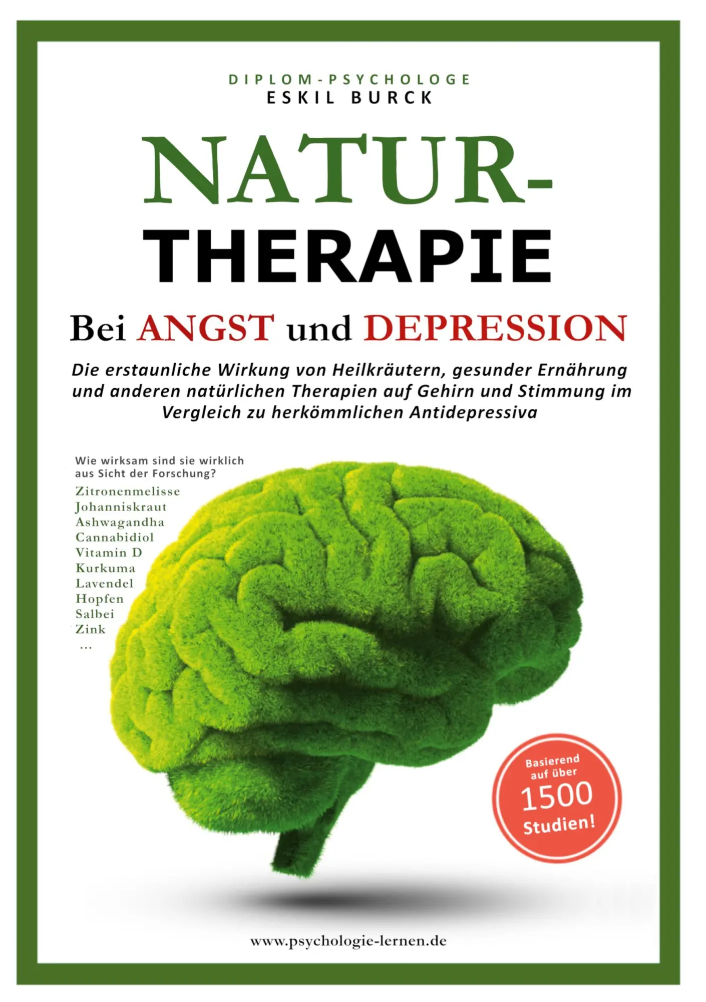 Cover: 9783752692051 | Naturtherapie bei Angst und Depression | Eskil Burck | Buch | 308 S. Cover: 9783752692051 | Naturtherapie bei Angst und Depression | Eskil Burck | Buch | 308 S.