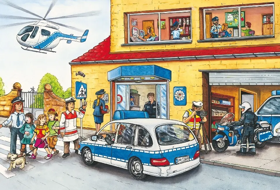 Bild: 4001504562151 | Feuerwehr und Polizei (Kinderpuzzle) | Schmidt Spiele | Spiel | 56215