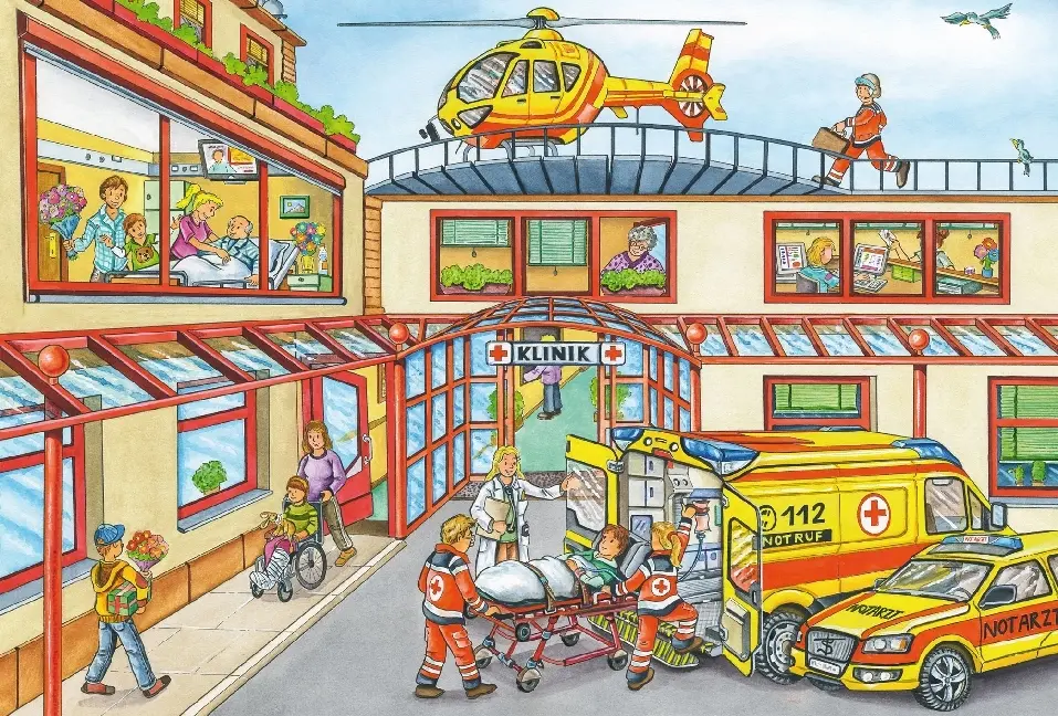 Bild: 4001504562151 | Feuerwehr und Polizei (Kinderpuzzle) | Schmidt Spiele | Spiel | 56215