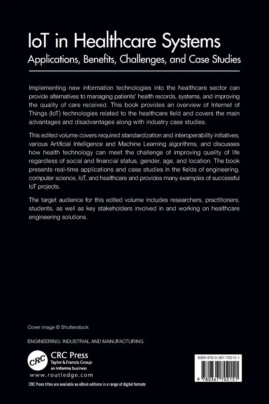 Rückseite: 9780367702151 | IoT in Healthcare Systems | Piyush Kumar Shukla (u. a.) | Taschenbuch