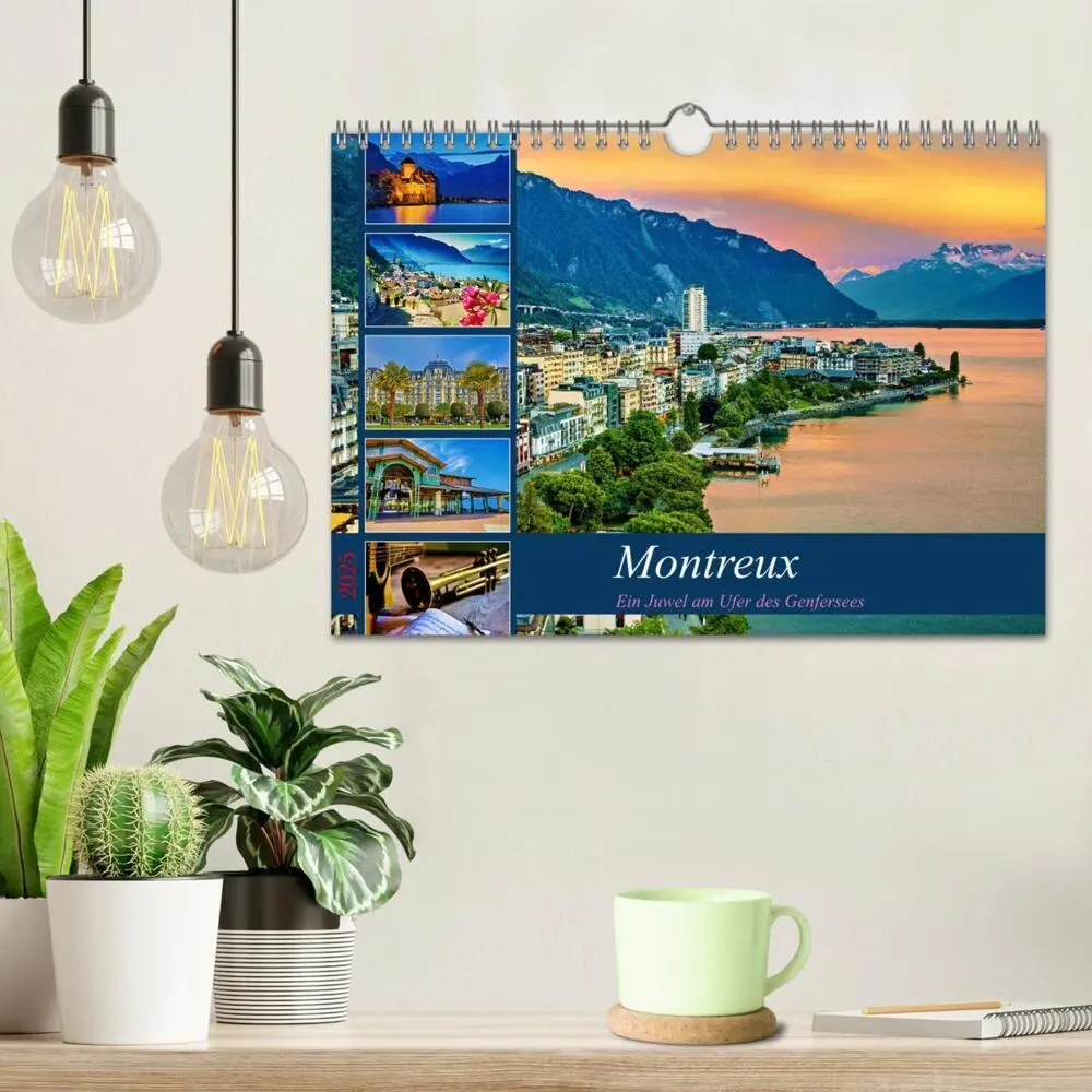 Bild: 9783383792151 | Montreux - ein Juwel am Ufer des Genfersees (Wandkalender 2025 DIN...