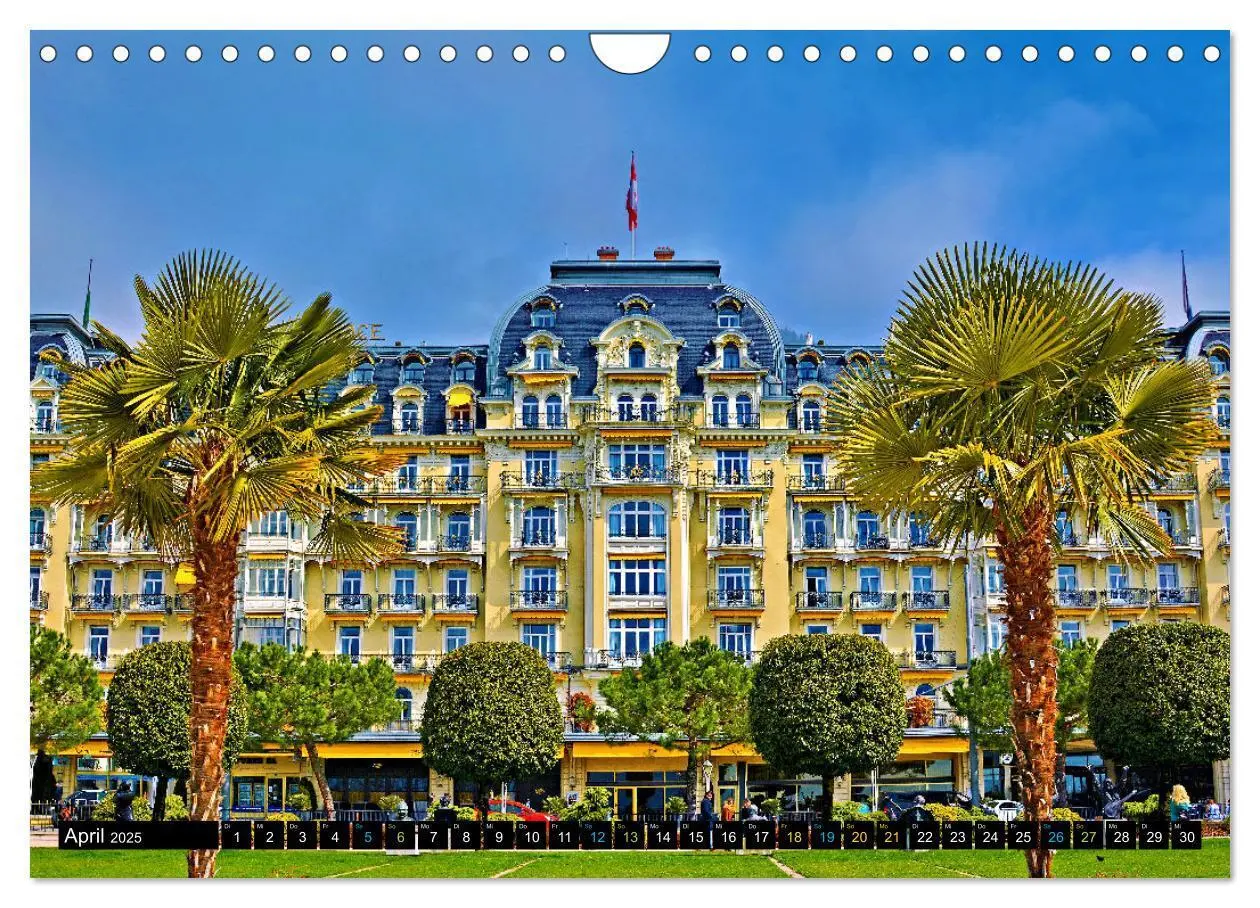 Bild: 9783383792151 | Montreux - ein Juwel am Ufer des Genfersees (Wandkalender 2025 DIN...